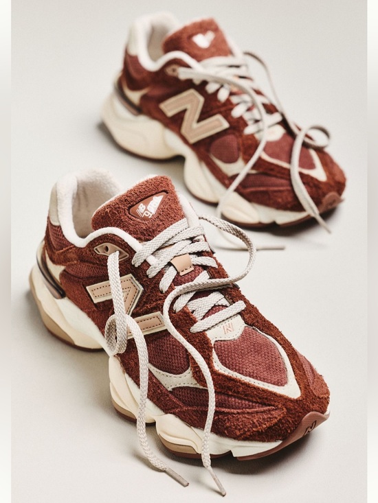 New Balance Shoes - New Balance 9060 Sneakers in Rich Oaktimber Wolf Suede Womens Shoes 7.5 NEW NWT